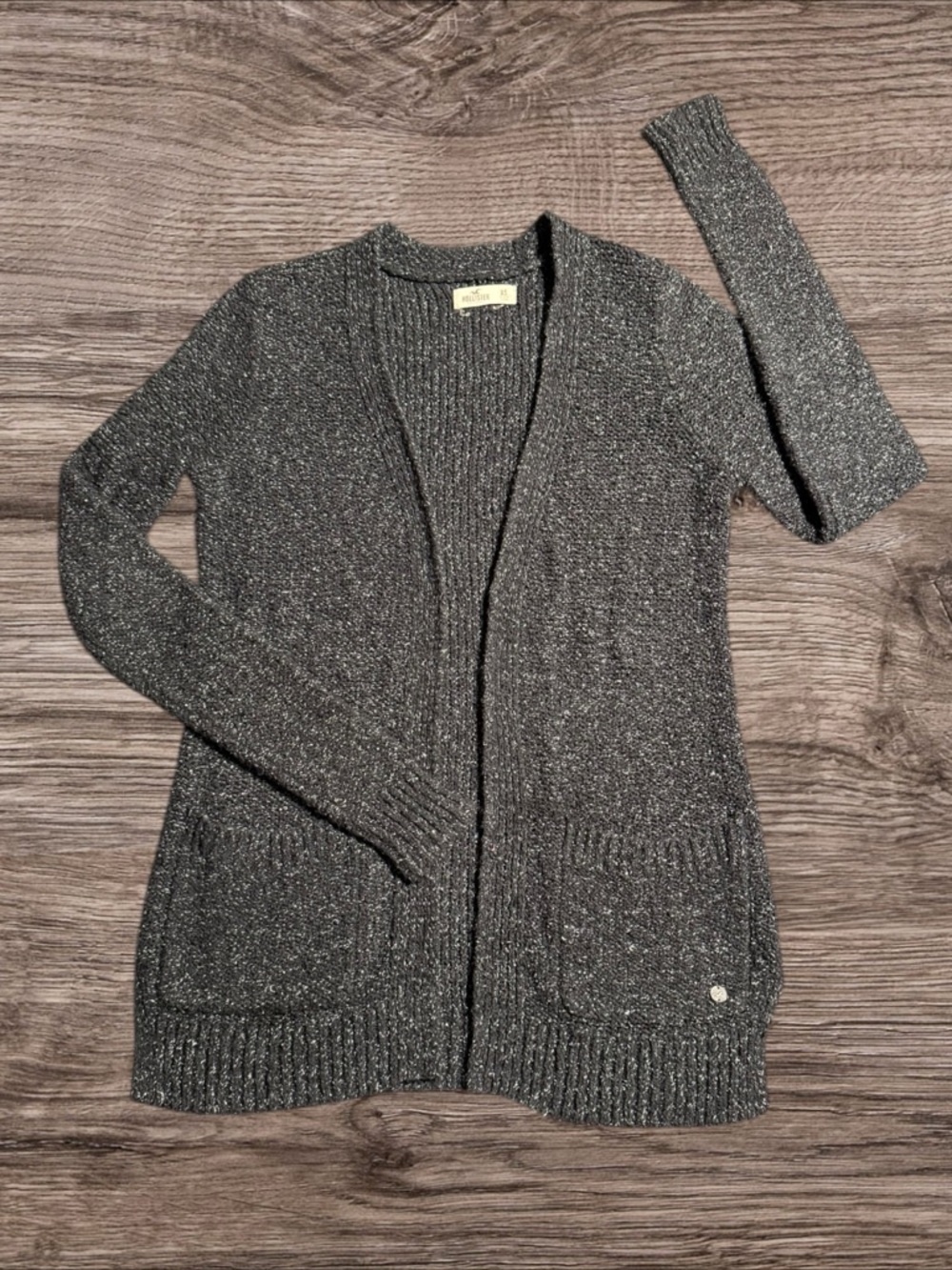 ✨ Y2k HOLLISTER MARBLED SPACE-DYE CARDIGAN ✨